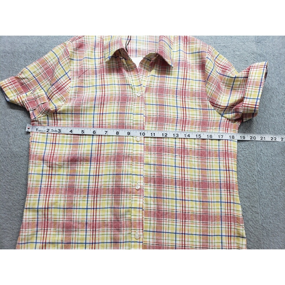 Glamorous Women Shirt Dresses 4 Multicolor Striped Button Front Collared Casual - Picture 7 of 15